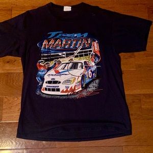 2002 NASCAR T SHIRT SIZE LARGE